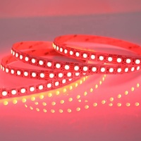 Bande lumineuse LED SMD5050 RGBW, étanche, personnalisable, longueur sur mesure, flexible, à intensité variable, pour éclairage décoratif