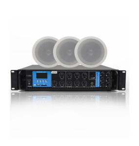 Sistema pubblico di Indirizzo 2U Pre Amplificatore Con Riverbero Amplificatore BT T-250 - Product Image 1