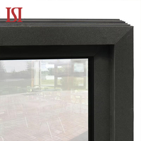 Ventanas Fijas Tradicionales Insonorizadas de Aleación de Aluminio con Malla de Acero Inoxidable para Supermercados, Casas y Restaurantes