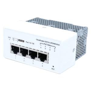 Commutateur réseau d'entreprise CloudEngine S5731-L4P2HW-RUA 98011766 avec 4 ports 10/100/1000BASE-T, PoE++, 2 ports GE hybrides, unité distante - Product Image 1