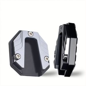 Support latéral antidérapant pour vélo électrique, trépied latéral pour moto, repose-pieds modifié en alliage d'aluminium, base élargie - Product Image 3