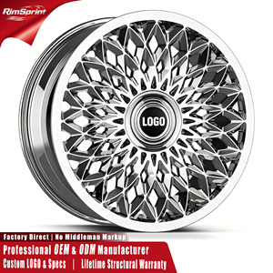 ขอบล้ออัลลอยปลอมแปลง sona-M 18-22นิ้ว5X114.3 5X120 5x112<span class=keywords><strong>ส</strong></span>ำหรับ Toyota LEXUS LS Mercedes S คลาส BMW 5 Series A6 Audi - Product Image 1