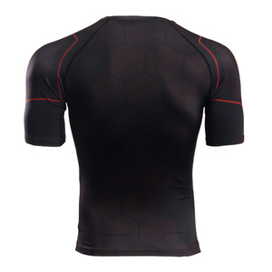 Vêtements de sport personnalisés, rashguards à manches courtes pour MMA - Product Image 2