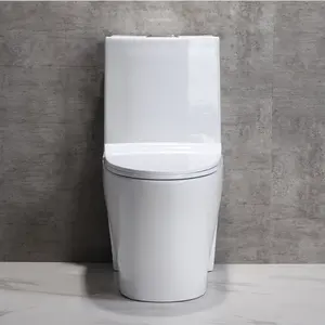 Fabriek Hoge Kwaliteit S-Trap 12 "Ruw-In Keramisch Sanitair Amerikaanse Standaard Badkamer Commode Een Stuk Toilet
