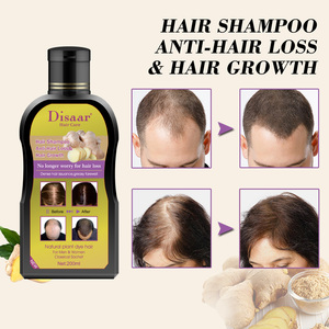 Shampooing Naturel au Gingembre pour la Croissance Capillaire, Hydratant et Anti-<span class=keywords><strong>Chute</strong></span>, pour Hommes et Femmes, Marque Privée - Product Image 3