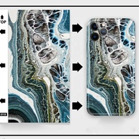 Universelle Mobile 3D-Relief Rückseiten-Displayschutzfolie Handy-Wrap Handy-Skin-Aufkleber Smartphone-Schneidefolie TPU-Bildschirmschutz