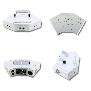 Laser de balayage des yeux Sunshine Stage Six SU-LG32 à sept effets de couleur pour éclairage de scène de discothèque, bar et KTV - Product Image 1