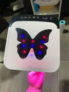 Lampe UV LED de polymérisation d'ongles YF 268W L21 homologuée CE, en plastique, avec lumière respirante 7 couleurs, grande chambre, pour usage en salon (vente en gros) - Product Image 1