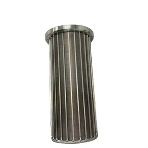 316L SS слот клиновидный фильтр для фильтра johnson, фильтр для трафаретной трубки/трубы для фильтрации твердых веществ из жидкостей/нефтяной промышленности