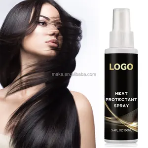 Spray de protección contra el calor, 100ml, suero para evitar daños en el cabello, protector térmico