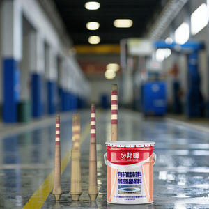 Водостойкая термостойкая краска на водной основе для напольных покрытий с цветным песком и эпоксидным покрытием - Product Image 2