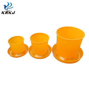 KD649 Large Capacity Round Poultry Feed <strong>Feeders</strong> and Water Drinkers Bucket for <strong>Duck</strong> - Product Image 3
