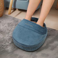 Masseur de pieds BONCARE S5 en promotion avec chaleur et pétrissage shiatsu profond, certifié CE, cadeau pour hommes et femmes