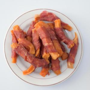 Snack 100% Natural <span class=keywords><strong>para</strong></span> <span class=keywords><strong>Perros</strong></span>, Cecina de Pato con Camote, Golosina Calmante <span class=keywords><strong>para</strong></span> <span class=keywords><strong>Perros</strong></span>, Snack Premium <span class=keywords><strong>para</strong></span> Mascotas - Product Image 1