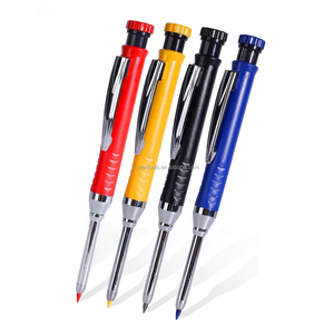 Lápiz <span class=keywords><strong>de</strong></span> <span class=keywords><strong>Carpintero</strong></span> Metálico con Sacapuntas Integrado y Recambios para Orificios Profundos - Product Image 3