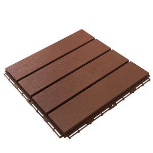 Hot bán nhựa ngoài trời như sàn gỗ lồng vào nhau WPC boong gạch - Product Image 2