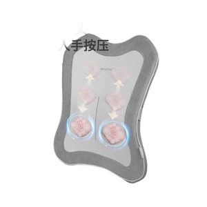 JeoyCosy Massage <b>Cushion</b> 470mm 3D Simulation Massage For <b>Back</b> Neck Waist Hips Legs USB Rechargeable Grey - Product Image 5