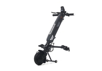 MIJO MT08 350w kursi roda Satu yang kuat kereta dorong sepeda tangan listrik dengan lampu baterai li-ion kit konversi Drive cacat