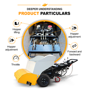 Prix ​​bas, mini finisseur routier à moteur Yamaha avec émissions Euro V - Product Image 3