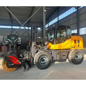 Chariot élévateur tout-terrain, polyvalent, tout-terrain, <span class=keywords><strong>boue</strong></span>, 4x4, articulé, chariot élévateur à palettes tout-terrain, 1,5 à 2 tonnes - Product Image 6