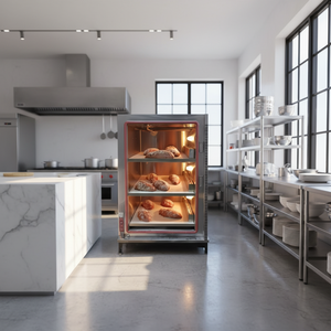 <span class=keywords><strong>Horno</strong></span> Eléctrico de Tres Niveles y Tres Bandejas con <span class=keywords><strong>Bicarbonato</strong></span> de Sodio para Pan de Levadura, Uso Comercial para Panaderías, Restaurantes y Hoteles - Product Image 4