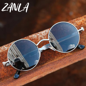 <span class=keywords><strong>2023</strong></span> rétro <span class=keywords><strong>lunettes</strong></span> de soleil rondes hommes femmes marque de mode concepteur Punk printemps jambes coupe-vent métal cadre Vintage hip-hop <span class=keywords><strong>lunettes</strong></span> de soleil - Product Image 1