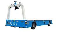 Robot AGV intelligent de 10 tonnes, Omni Mover, navigation magnétique, évitement d'obstacles par laser, véhicule à guidage automatique