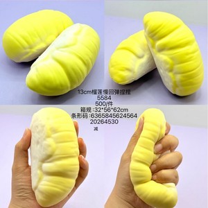 Lancement de Nouveau Produit : Jouet Anti-Stress en PU à Rebond Lent, Forme Durian, Cadeau Idéal pour le Bureau - Product Image 2