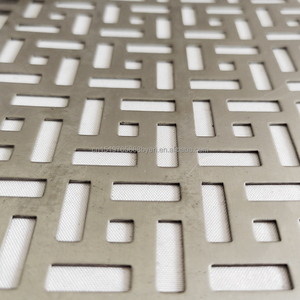 Tấm Trang Trí Tấm Đục Lỗ Kim Loại Lưới Đục Lỗ Dây Thép Không Gỉ Nội Thất, Tùy Chỉnh Cho Ngoài Trời 1M-1.25M CN;HEB - Product Image 4