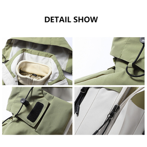 Giacca Outdoor Staccabile OEM ODM con Logo Personalizzato 3 in 1 Invernale Antivento Impermeabile Softshell da Caccia Escursionismo e <span class=keywords><strong>Montagna</strong></span> - Product Image 4