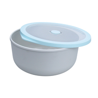 Boîte à lunch en silicone écologique, récipient de stockage pour aliments, boîte à lunch bento, compatible lave-vaisselle