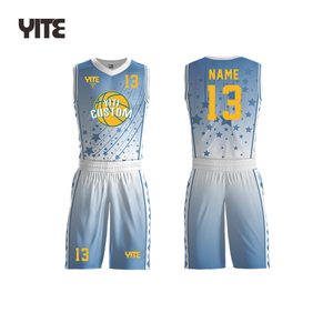 Tùy Chỉnh Chất Lượng Cao Trẻ Em Bóng Rổ Đồng Phục Đầy Đủ Thăng Hoa In Bóng Rổ Jersey Biểu Tượng Đồng Phục - Product Image 2