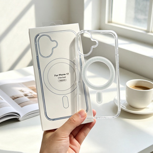 เคสโทรศัพท์พรีเมียม C010 สำหรับ iPhone 15 16 17 Pro Max ฝาหลังใสแบบแม่เหล็ก สำหรับ Samsung S26 Ultra - Product Image 1