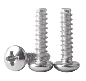 Vis autotaraudeuse à tête plate LeGood ST2.9x8mm - Acier inoxydable 304 plaqué métrique GB845 - Product Image 4