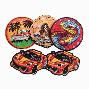 Promotion en gros, faible MOQ, service complet : Créez votre propre logo, lettres, patch en chenille, patch brodé personnalisé avec logo, à thermocoller - Product Image 2
