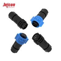 Connecteurs Électriques Automobiles Étanche 5A 60V 5 Broches M19 à Verrouillage par Poussée pour Assemblage sur Site, pour Systèmes de Capteurs et Équipements d'Automatisation CE RoHS