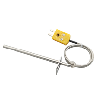 Sonde de température de type K SUS304, 500mm, Thermocouple étanche, contrôleur industriel de haute précision