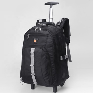 Mochila de Poliéster Resistente de Gran Capacidad <span class=keywords><strong>con</strong></span> Logotipo Personalizado, Mochila Impermeable <span class=keywords><strong>con</strong></span> <span class=keywords><strong>Ruedas</strong></span>, Mochila <span class=keywords><strong>con</strong></span> Carro - Product Image 1