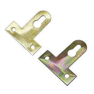 T Shaped Metal Wall Mount Brass 15kg Load Capacity For Picture <b>Frames</b> And Cross Stitch Hooks - Product Image 4
