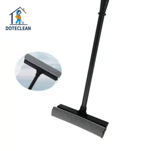 Herramienta de limpieza para el hogar, escobilla limpiaparabrisas de plástico con goma y esponja, escurridor de vidrio para limpieza - Product Image 1