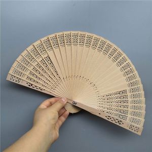 Custom Print Engrave Bamboo Handheld Fans Vintage Birthday <b>Gift</b> Foldable Wooden Hand Fan for Wedding Party Decoration - Product Image 1