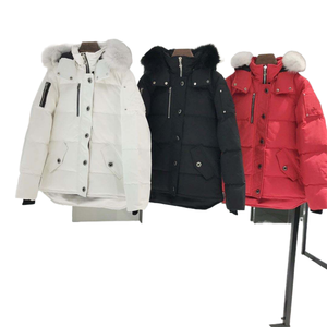 Parkas longs imperméables en toile avec fermeture éclair, style décontracté, doublure Thinsulate, pour hommes et femmes, idéaux pour les marchés UE/US - Product Image 1