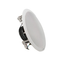 Haut-parleur de plafond Spon NAC-113 9W 18W 35W 100V avec cône en papier de 1x8 pouces, gamme complète, boîtier métallique pour petits restaurants et bars