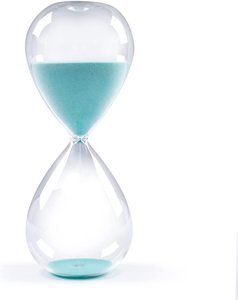 Clessidra 60 minuti <span class=keywords><strong>Timer</strong></span> per sabbia grande <span class=keywords><strong>Timer</strong></span> per sabbia in vetro <span class=keywords><strong>da</strong></span> <span class=keywords><strong>un</strong></span>'ora per Home Desk Office Decor 8 pollici - Product Image 2