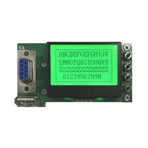 CNK 128*64จุดกราฟิกโมดูลจอแสดงผล LCD ขาวดำ