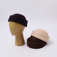 Chapeau Pillbox en Laine Hepburn pour Femme, Style Vintage Français, Old Money, Artistique, Béret, Mini Chapeau d'Hôtesse de l'Air, Luxe Automne Hiver