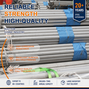 Inspection 301 202 Polished Cold Rolled 88.9mm 5.0mm ASTM A312 Stainless Steel Pipe for Water Treatment - Product Image 1