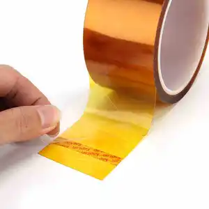 A fita adesiva do filme do polyimide da qualidade, é fita do polyimide eletricamente condutora