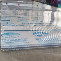 Panneaux de toiture en polycarbonate transparents OEM, multicouches, fumés, alvéolaires, pour serres