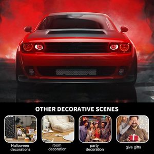 Điều khiển từ xa năng động RGB xe đèn pha Mod: Devil Eyes chiếu & angel eyes Halo LED Kit (12V phổ quát) - Product Image 3